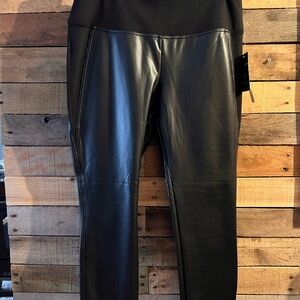 Zac & Rachel Black Faux Leather Pants